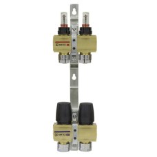 Колекторний блок із витратомірами Raftec GOLD 1" 2 WAYS ( LCR-1.2)