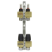 Колекторний блок із витратомірами Raftec GOLD 1" 2 WAYS ( LCR-1.2)
