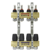 Коллекторный блок с расходомерами Raftec GOLD 1" 4 WAYS (LCR-1.4)