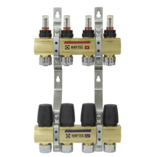 Коллекторный блок с расходомерами Raftec GOLD 1" 4 WAYS (LCR-1.4)
