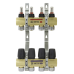 Коллекторный блок с расходомерами Raftec GOLD 1" 4 WAYS (LCR-1.4)