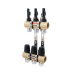 Коллекторный блок с расходомерами Raftec GOLD 1" 4 WAYS (LCR-1.4)