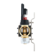 Коллекторный блок с расходомерами Raftec GOLD 1" 9 WAYS (LCR-1.9)
