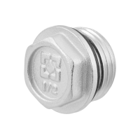 Заглушка c уплотительным кольцом Raftec SZN01 - 1/2" Н (никель)