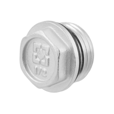 Заглушка c уплотительным кольцом Raftec SZN01 - 1/2" Н (никель) Заглушка c уплотительным кольцом Raftec SZN01 - 1/2" Н (никель)