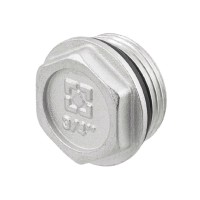 Заглушка c уплотительным кольцом Raftec SZN02 - 3/4" Н (никель)