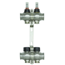 Коллекторный блок с расходомерами Raftec STEEL 1" 2 WAYS (RC03-02)