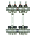 Коллекторный блок с расходомерами Raftec STEEL 1"4 WAYS (RC03-04)