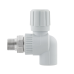 Кран PPR радіаторний кутовий Raftec D20*1/2" (RARV2001)