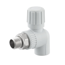 Кран PPR радіаторний кутовий Raftec D20*1/2" (RARV2001)