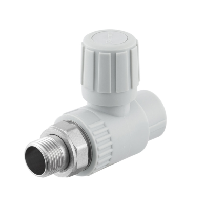 Кран PPR радіаторний прямий Raftec D20*1/2" (RSRV2001)