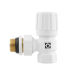 Комплект запірних клапанів Raftec WHITE DKU11-W - 1/2" ВН (кутовий)