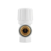 Комплект запірних клапанів Raftec WHITE DKU11-W - 1/2" ВН (кутовий)