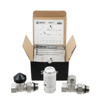 Комплект термостатичних клапанів Raftec M30 KNT 11 - 1/2" ВН (прямий)