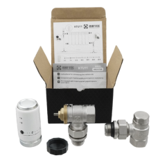 Комплект термостатических клапанов Raftec M30 KTU 11 - 1/2" ВН (угловой)