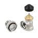 Комплект термостатических клапанов Raftec M30 KTU 11 - 1/2" ВН (угловой)