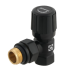 Комплект запірних клапанів Raftec BLACK DKU11-B - 1/2" ВН (кутовий)