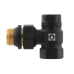 Комплект запірних клапанів Raftec BLACK DKU11-B - 1/2" ВН (кутовий)