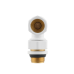 Кран радіаторний кутовий Raftec WHITE 1/2" обратка (DNRK11-W)