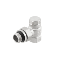 Кран радиаторный угловой Raftec 1/2" обратка (NRK 11)