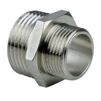 Ниппель редукционный Raftec PN 40 НН 3/4*1/2" (NP0201) 