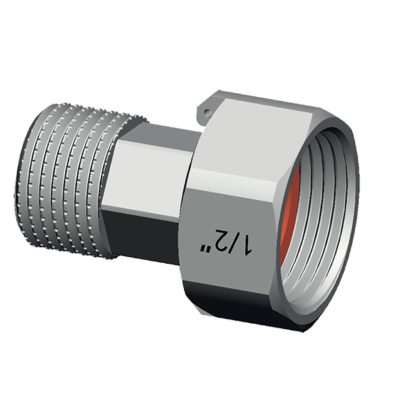 Полусгон с НГ Raftec PN 40 НН 3/4" (HDV-2) для счетчика