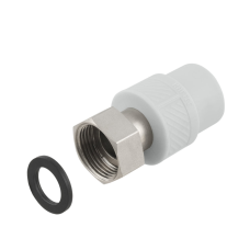 Муфта PPR Raftec з накидною гайкою D20*1/2" (RSCC2001)