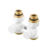 Термокомплект нижнего подключения Raftec WHITE 1/2" (DSHU11-W) прямой