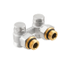 Узел нижнего подключения радиатора Raftec 1/2"*3/4" (HRKА11) угловой