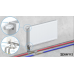 Узел нижнего подключения радиатора Raftec 1/2"*3/4" (HRKА11) угловой