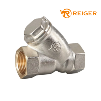 Фильтр грубой очистки Reiger - 1/2" (никель)