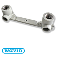 Планка PPR настінна для змішувача Wavin Ekoplastik D20*1/2" (SNKD02020X)