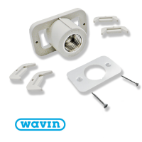 Переход PPR Wavin Ekoplastik инсталляционный для гипсокартонных стен РВ D20*1/2" (SZS02020XX)