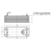 Пластинчатый вторичный теплообменник ZILMET (12 пластин) 17B1901201
