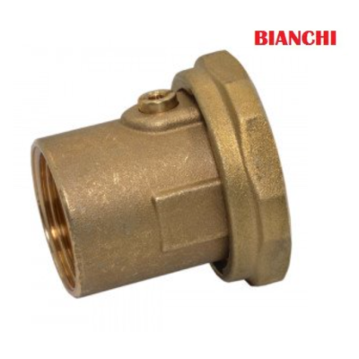 Штуцер із кульовим краном Bianchi 1.1/2"*1" (821) для насосу 