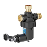 Сепаратор шламу універсальний магнітний Caleffi DIRTMAGmini - 3/4" композит (545000)