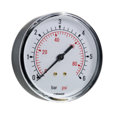 Манометр фронтальный CEWAL D=50 мм (0-6 bar) 1/4'' (91469311)