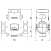 Трёхходовой смесительный клапан ESBE VTС511 DN25 1" РВ 60 С° (51020300)