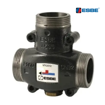 Трёхходовой смесительный клапан ESBE VTС512 DN32 1.1/2" РН 60 С° (51022200)