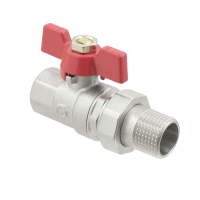 Кран з американкою прямий PLM BASE ВЗ 1" (PVC01)