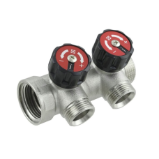 Колектор з регулюючими вентилями Raftec 1"*3/4" - 2 WAYS (KV03022)