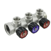 Коллектор с регулирующими вентилями Raftec 1"*3/4" - 3 WAYS (KV03023)