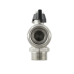 Кран кульовий з накидною гайкою Raftec BLACK 3/4" для води кутовий ВЗ (DRBM2)