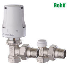 Комплект для підключення радіатора ROHO R5150-050K 1/2" кутовий 