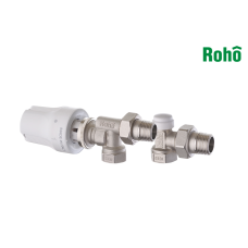 Комплект для підключення радіатора ROHO R5170-050K 1/2" осьовий