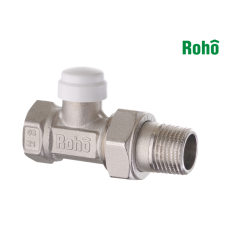 Кран радіаторний прямий ROHO R5260-050 - 1/2" обратка