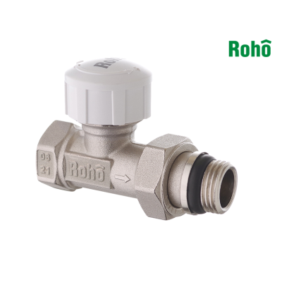 Кран термостатический прямой ROHO R5161-050 - 1/2" (антипротечка)