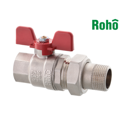 Кран с американкой прямой Roho - 3/4" (R105-075)