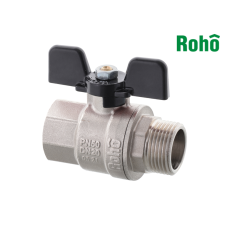 Кран кульовий Roho - 1" ВЗ (R101-100B) Black