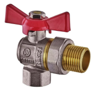 Кран с американкой угловой Waterpro WP400-20FMW-L - 3/4"